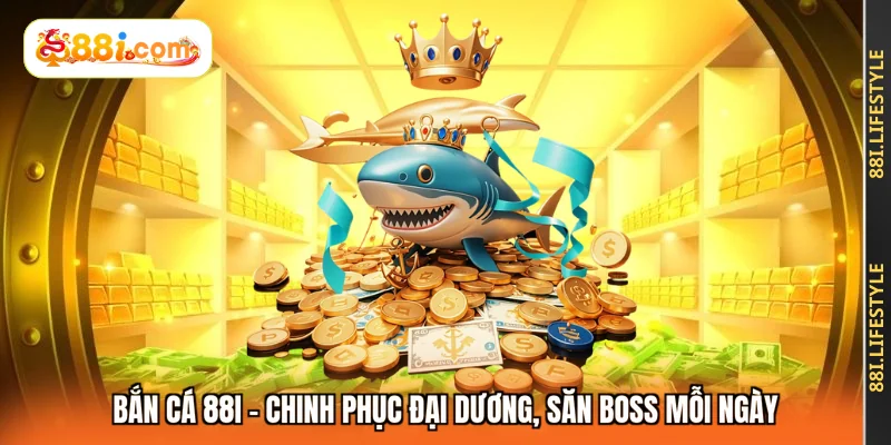 Bắn cá 88I - Chinh phục đại dương, săn boss mỗi ngày